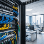 Structured Cabling in Dubai: How It Improves Network Performance in Modern Offices 4 Structured Cabling in Dubai office network infrastructure