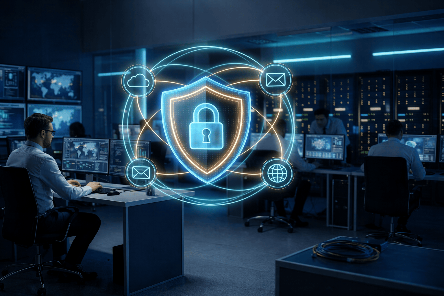 How Cyber Security Solutions in UAE Safeguard Data from Ransomware and Phishing Attacks