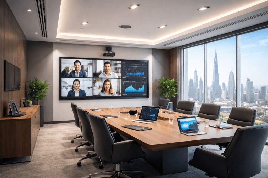 How Modern Meeting Room Solutions in Dubai Are Transforming Workspaces 1 meeting room solutions dubai smart conference room.jpg
