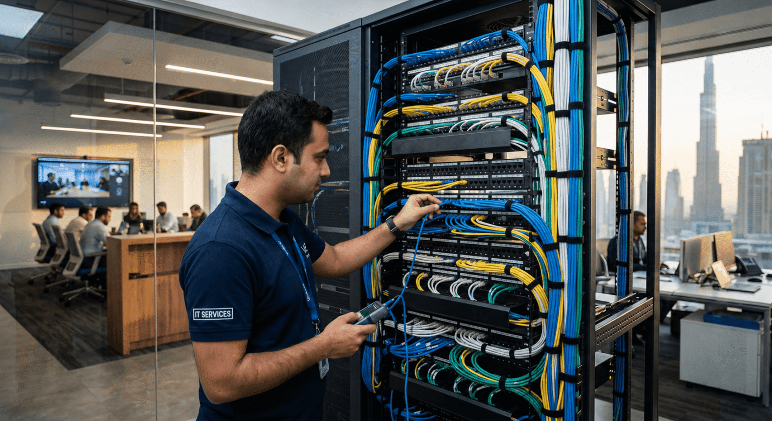 Structured Cabling Services for Modern Workspaces in Dubai
