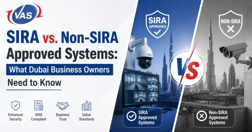 SIRA - Vas Technologies SIRA vs. Non-SIRA Approved Systems: What Dubai Business Owners Need to Know