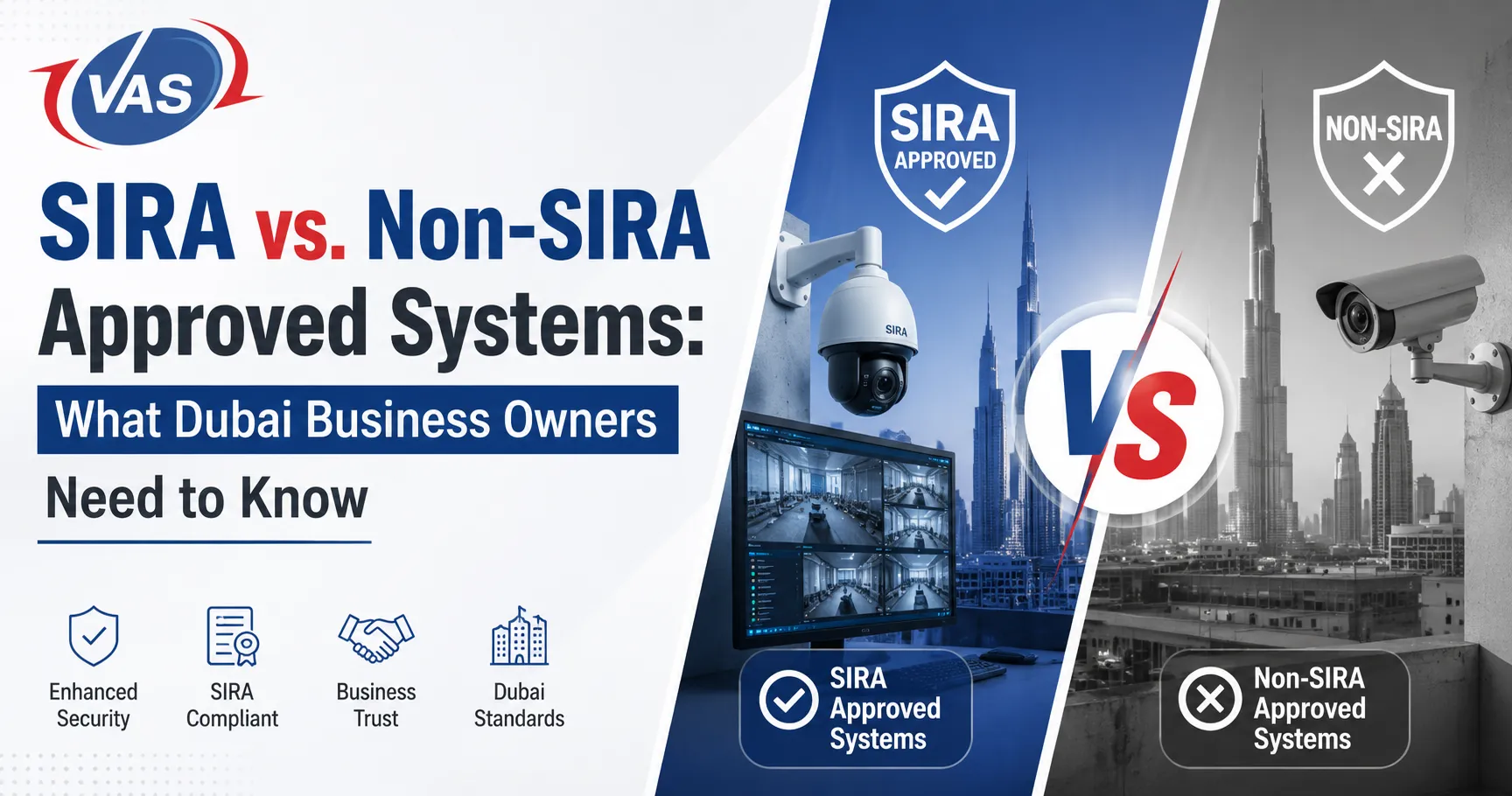SIRA vs. Non-SIRA Approved Systems: What Dubai Business Owners Need to Know