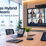 Best AV Solutions for Teams Zoom - Vas Technologies Designing a Frictionless Hybrid Meeting Room: Best AV Solutions for Teams & Zoom
