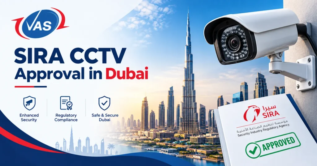 - Vas Technologies SIRA CCTV Approval in Dubai